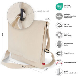 cotton:Schultertasche Faro - Ansicht 5