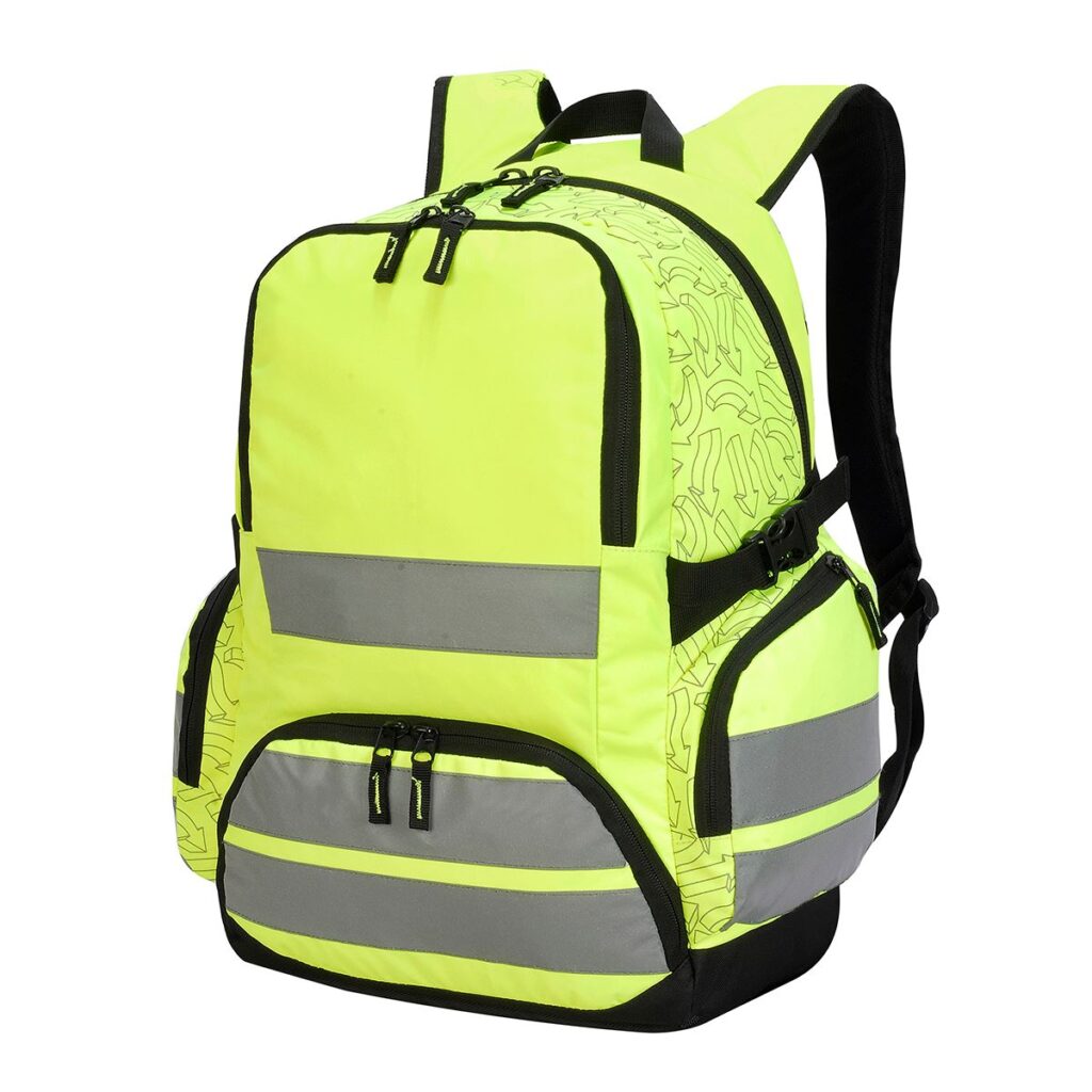 hi vis:backpack arrow - Rucksäcke mit Logo