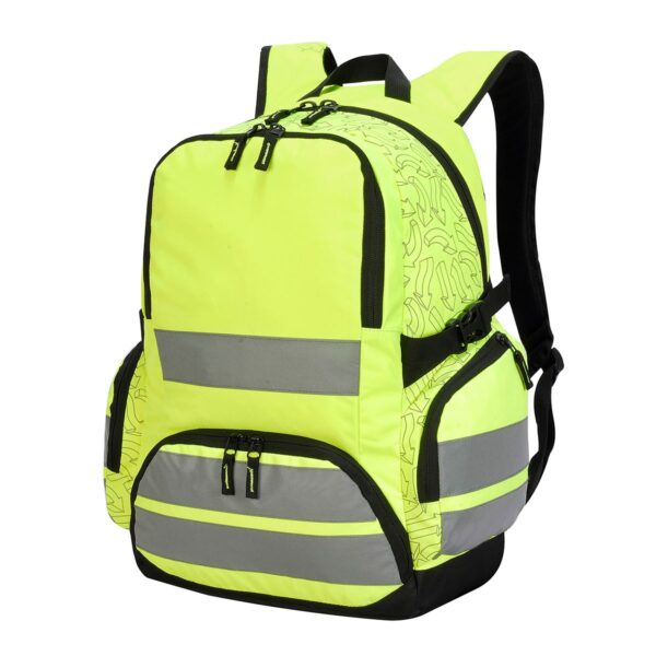 hi vis:backpack arrow - Rucksäcke mit Logo