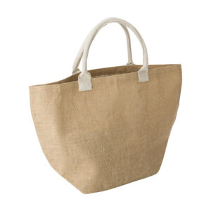 jute:Einkaufstasche Zac - Shopper mit Logo