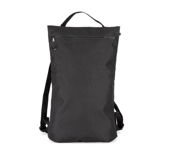 renew:Flacher recycelter City-Rucksack - Rucksäcke mit Logo