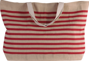 jute:Big-Shopper aus Jute-Baumwoll-Mischgewebe - Ansicht 3