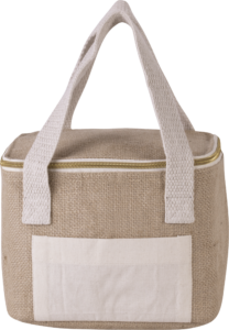 cool:Kühltasche aus Jute S - Kühltaschen mit Logo