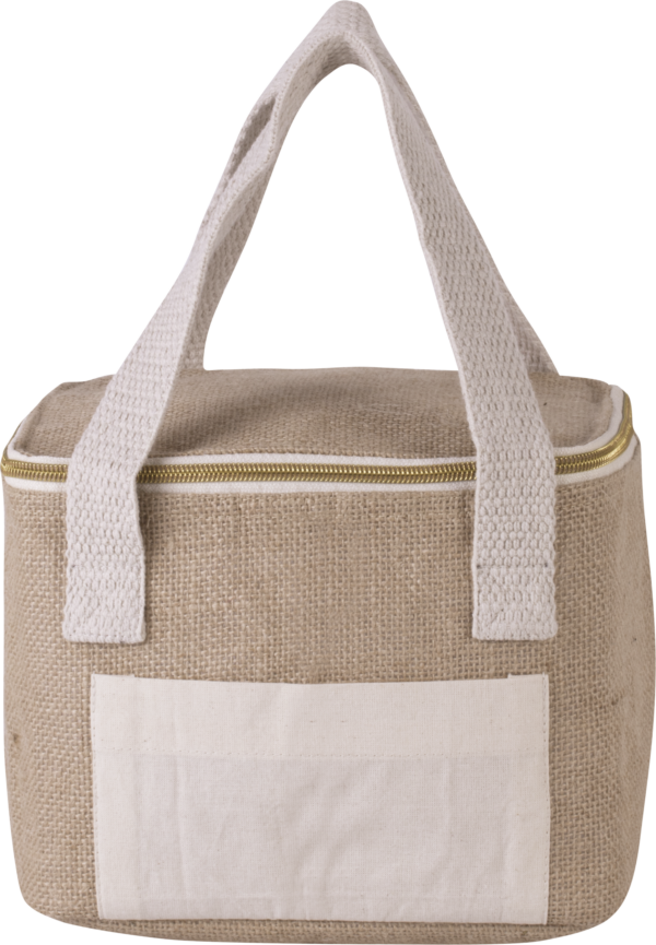 cool:Kühltasche aus Jute S - Kühltaschen mit Logo