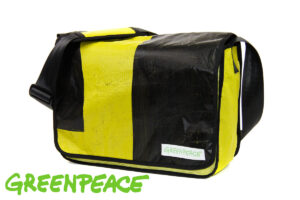 individuelle logos auf recycling umhaengetaschen