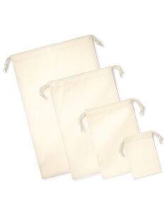 organic:premium cotton stuff bag L - Accessoires mit Logo
