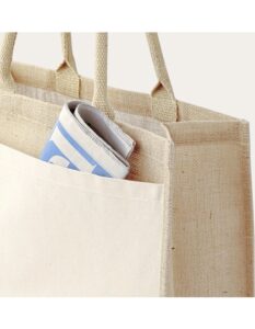 jute:cotton pocket shopper - Ansicht 4