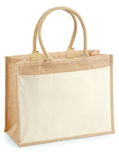 jute:cotton pocket shopper - Shopper mit Logo