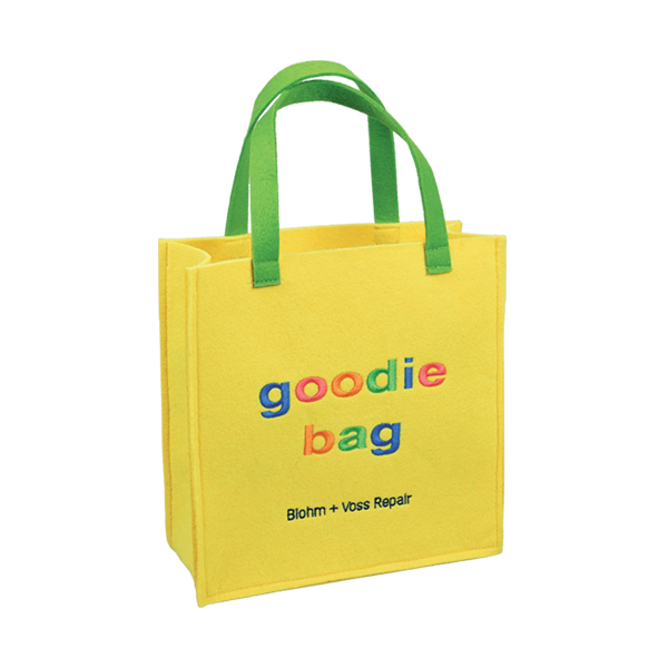 filz:einkaufstasche - Shopper mit Logo