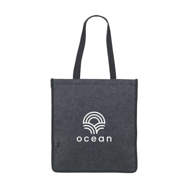 Vibe Shopper GRS RPET Felt/Cotton (320 g/m²) Tasche - Shopper mit Logo