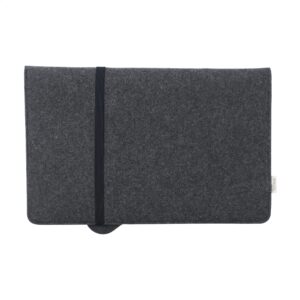 Recycled Felt & Apple Leather Laptop Sleeve 15/16" - Ansicht 2