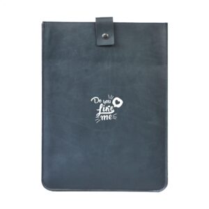 Recycled Leather Laptop Sleeve 16" - Ansicht 3