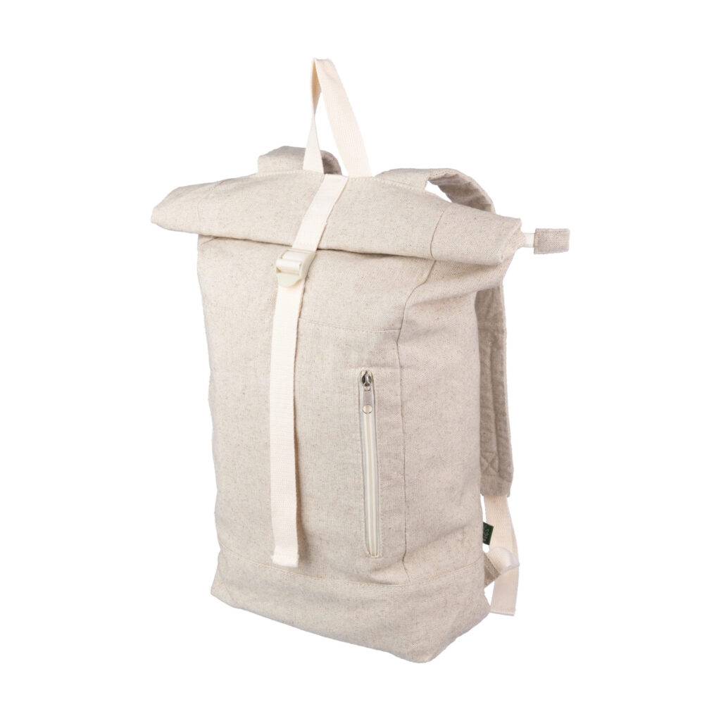 Hanf (280 gr/m2) Rolltop Rucksack Margarete