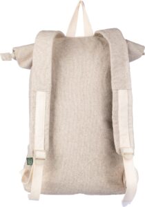 Hanf (280 gr/m2) Rolltop Rucksack Margarete - Ansicht 6
