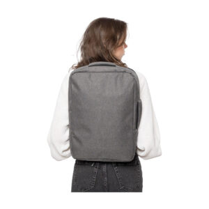 rPET (300D) Polyester Laptop-Rucksack Eulalia - Ansicht 7