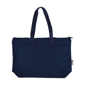 Tragetasche aus recyceltem Polycotton (330 g/m2) Malina - Ansicht 3