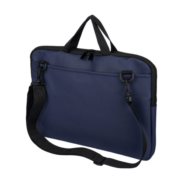 Recycelte PU-Laptoptasche Rafi - Notebooktaschen mit Logo