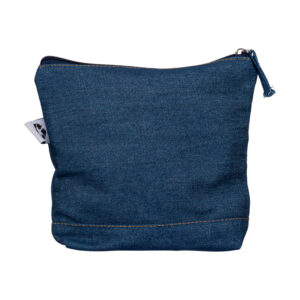 Kosmetiktasche aus recyceltem Denim Orin - Ansicht 5
