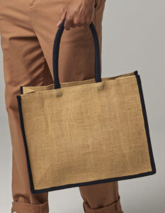 Natural Starched Jute Classic Shopper - Ansicht 7