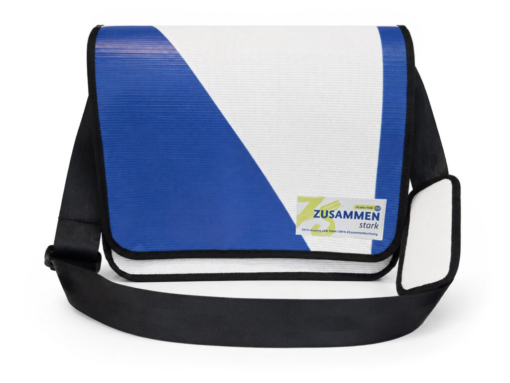 Vom 84-qm-Riesenposter zur Messenger-Tasche - 75 Jahre THW