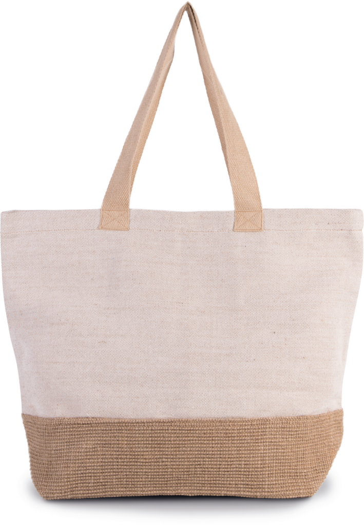 Shopping-Beuteltasche mit rustikalem Look