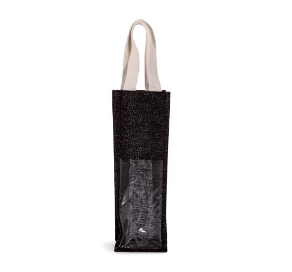 Jute-Flaschenbeutel - Accessoires mit Logo