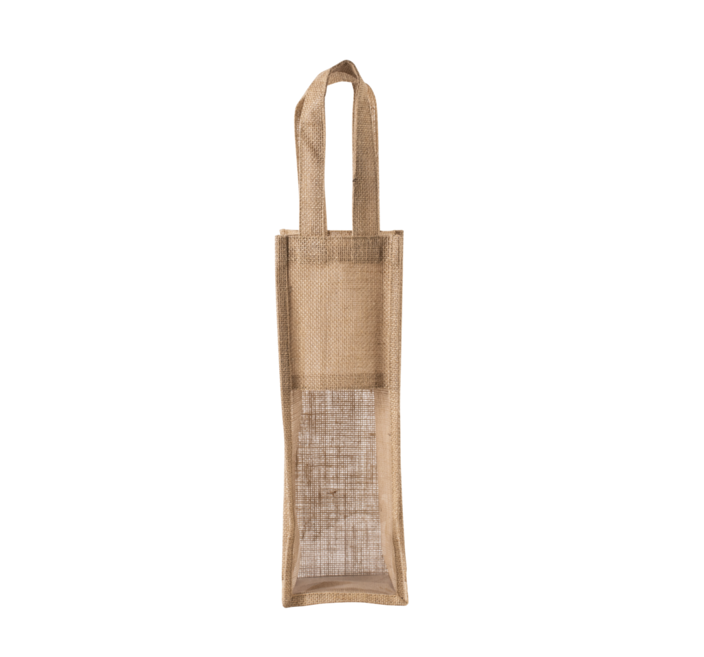 Jute-Flaschenbeutel