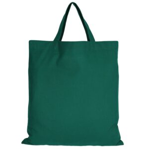 cotton:Tragetasche (kurze Henkel), Farbe Waldgrün