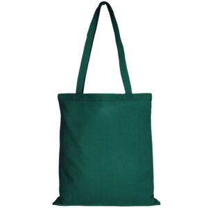 cotton:Tragetasche (lange Henkel), Farbe Waldgrün