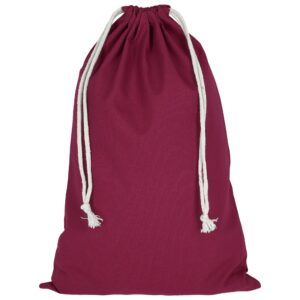 cotton:Zuziehbeutel, Farbe Bordeaux