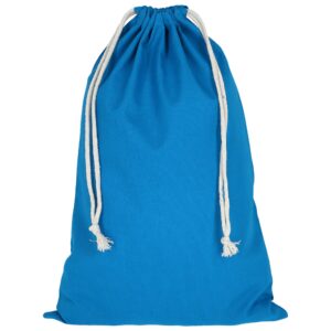cotton:Zuziehbeutel, Farbe Hellblau