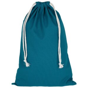 cotton:Zuziehbeutel, Farbe Petrol
