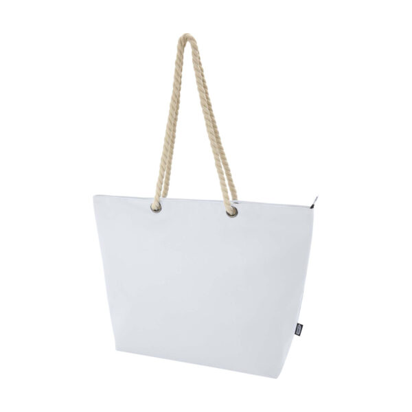 Panama Strandkühltasche mit Kordelgriffen aus recyceltem GRS-Material, 23 L