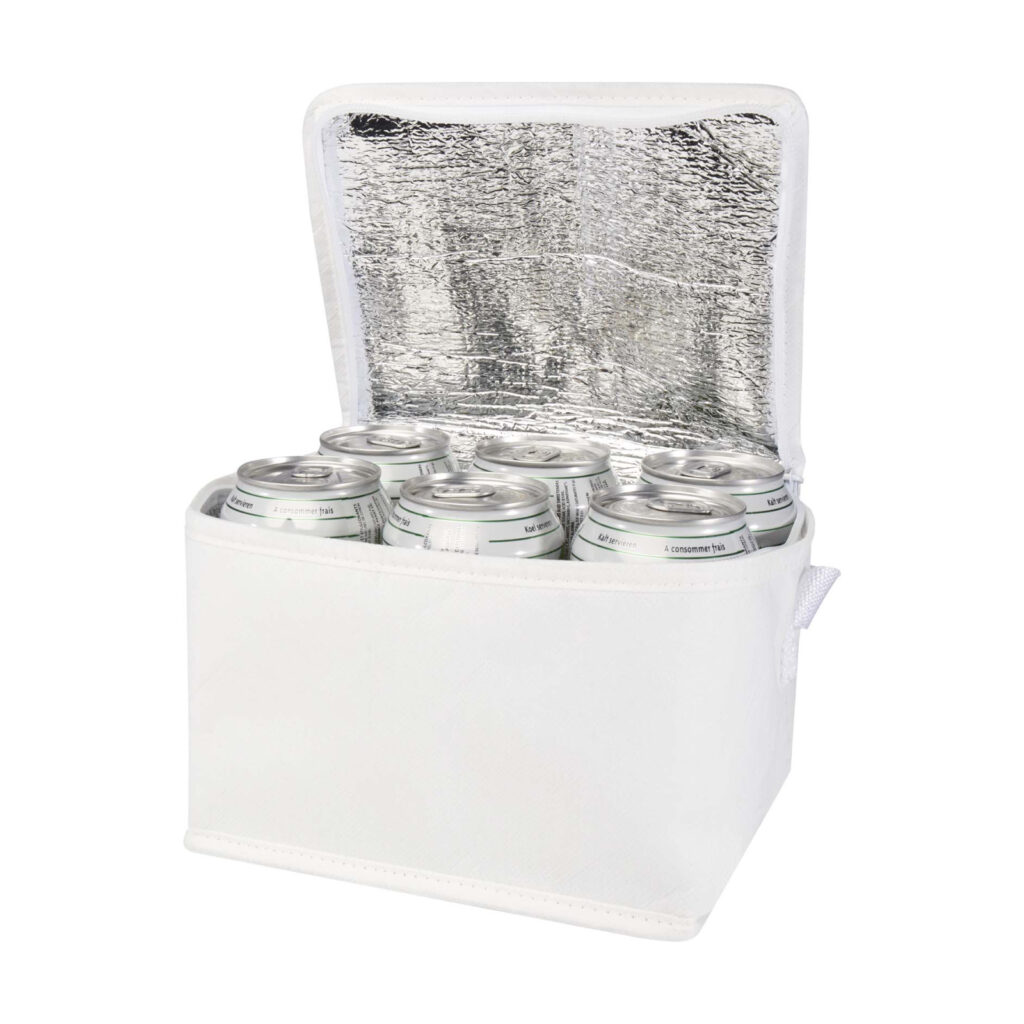 Spectrum Kühltasche aus recyceltem GRS Non Woven für 6 Dosen 4 L